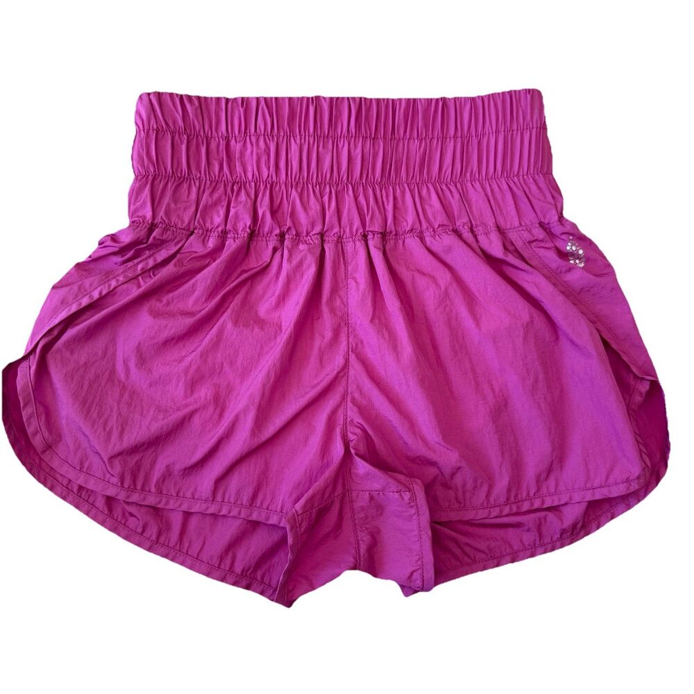 Free People Pink Athletic Shorts